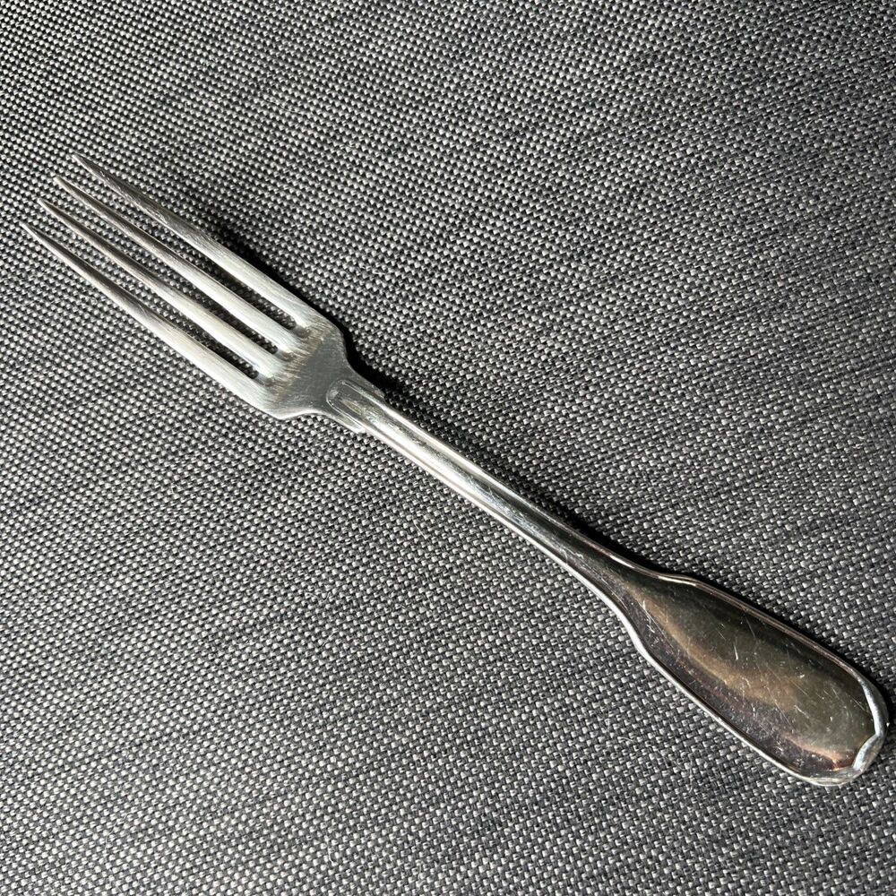 TOURAINE by CHRISTOFLE Acier Stainless Steel 8" Dinner Fork Capricorn France